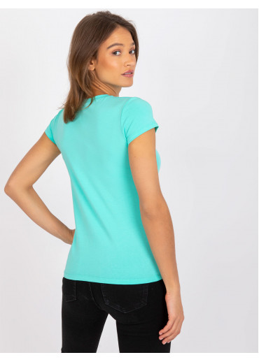 Svetlozelené basic tričko