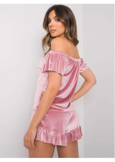 Tmavopúdrovo ružové pyžamo