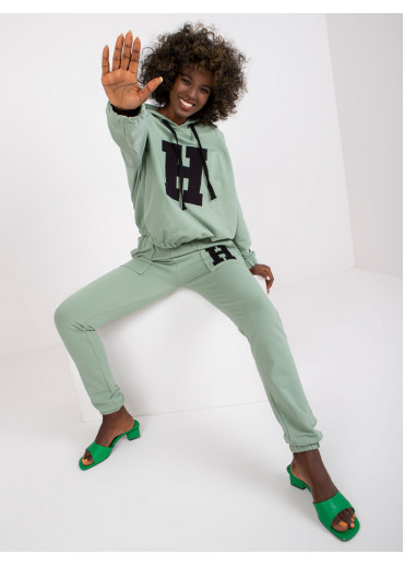 Zelená tepláková súprava