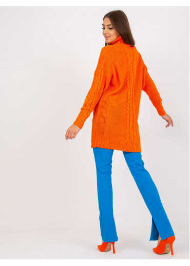 Oranžový dlhý rolák