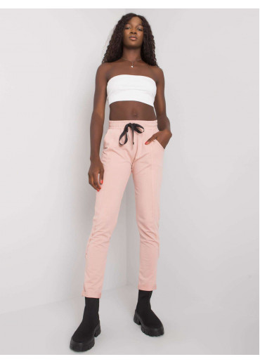 Púdrovo ružové tepláky