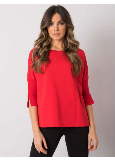 Červené dámske tričko