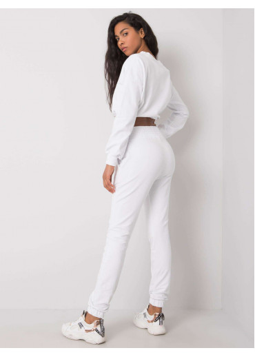 Biela tepláková súprava