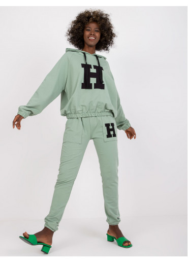 Zelená tepláková súprava