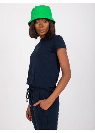 Modré bavlnené tričko