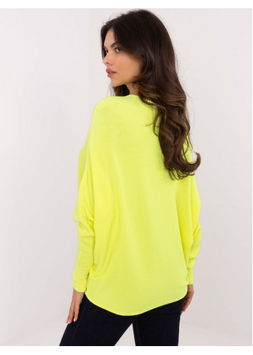 Žltý dámsky sveter