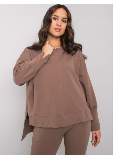 Hnedá tepláková súprava