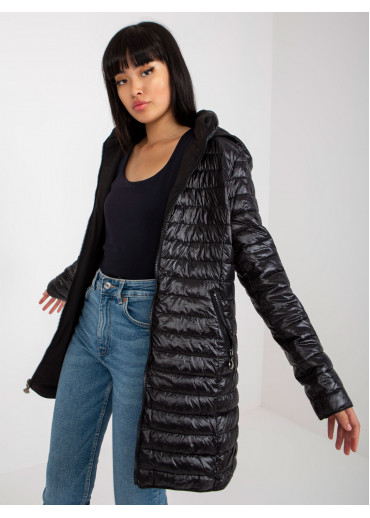 Čierna obojstranná bunda