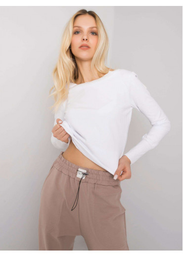 Béžovo hnedý športový komplet