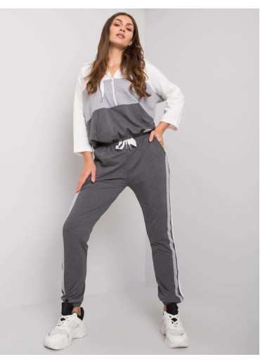 Sivá tepláková súprava