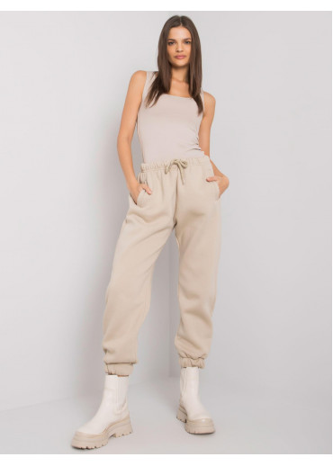 Béžovo hnedé tepláky