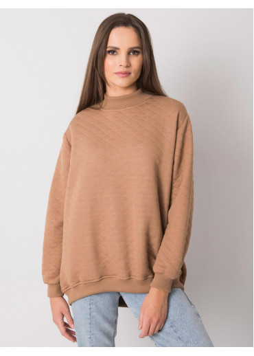 Hnedá dámska mikina