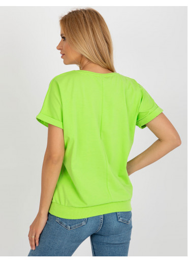 Limetkovo zelené tričko