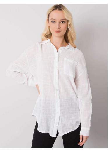 Biela predĺžená košeľa