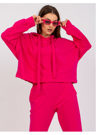 Fuchsiovo ružová tepláková súprava