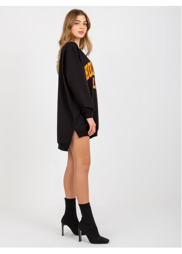 Čierna mikina Hollywood