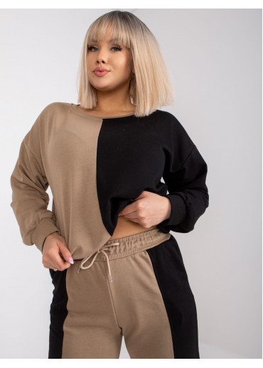 Čierna tepláková súprava