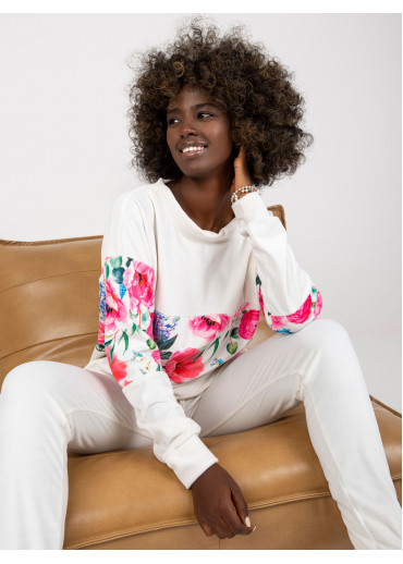 Biela tepláková súprava