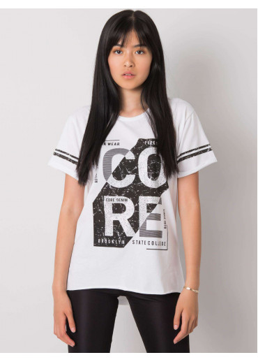 Biele tričko s potlačou