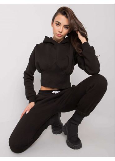 Čierna tepláková súprava