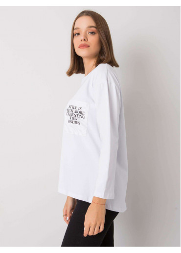Biele elegantné tričko
