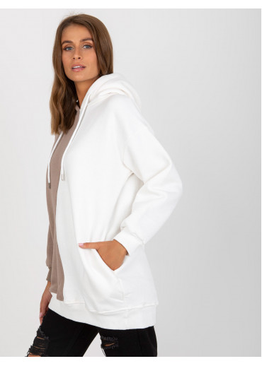 Smotanovo biela mikina