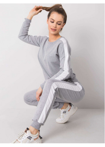 Sivá tepláková súprava