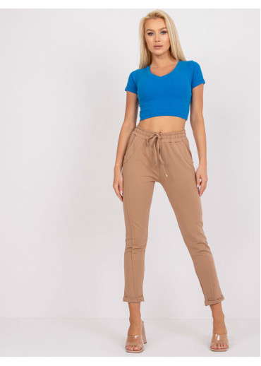 Karamelovo hnedé tepláky