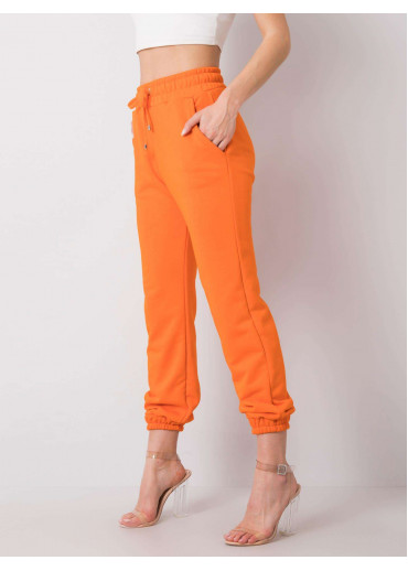 Oranžové basic tepláky