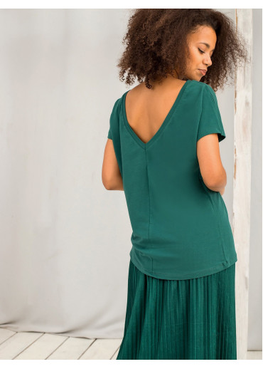 Tmavozelené tričko