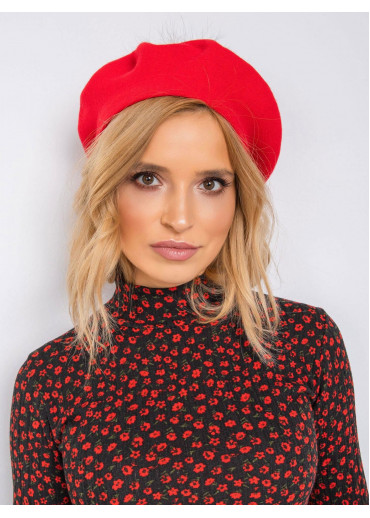 Červená čiapka - baretka