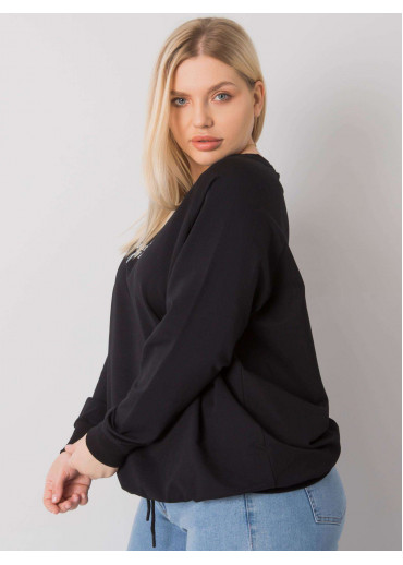 Čierna one size basic mikina