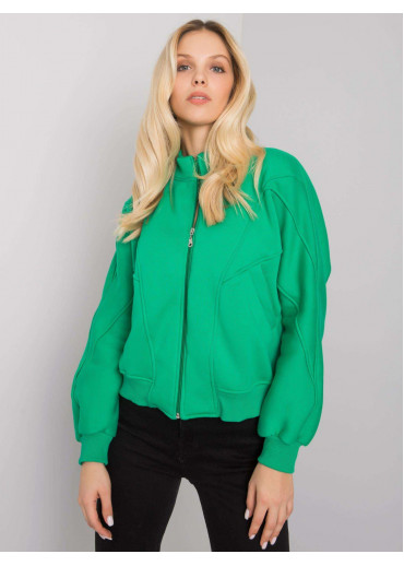 Zelená dámska mikina