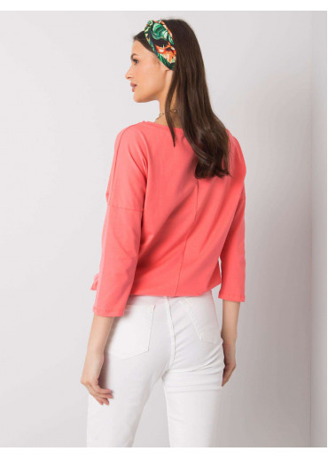 Koralovo ružové tričko