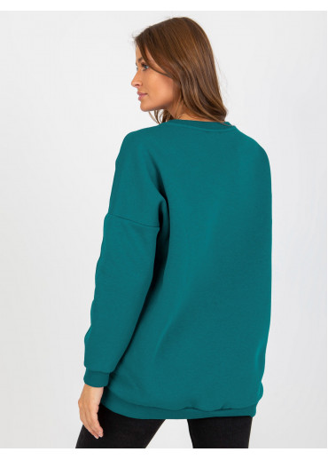 Zelená dámska mikina