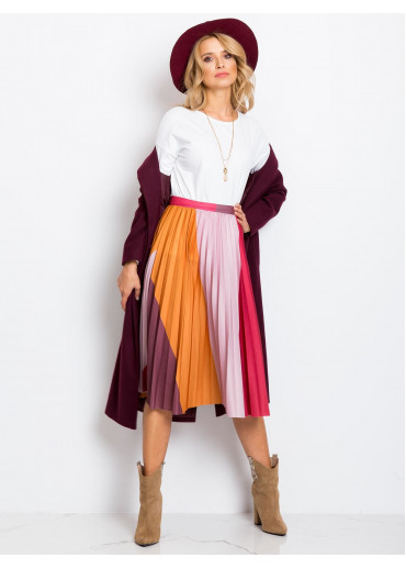 Biele basic tričko s dlhým rukávom