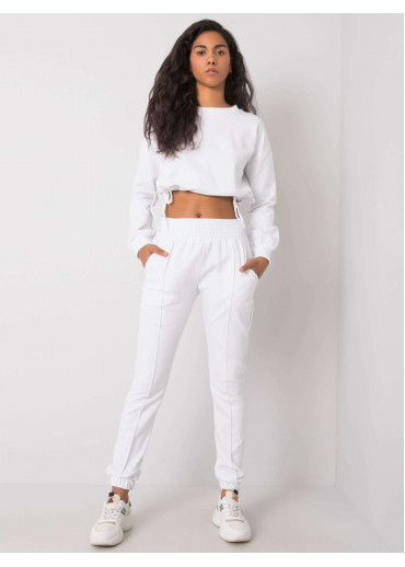 Biela tepláková súprava