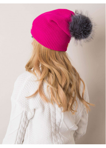 Fuchsiovo ružová čiapka