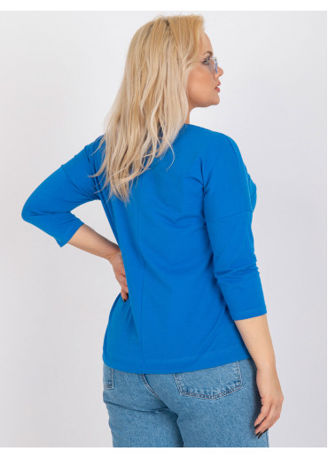 Modré tričko pierka