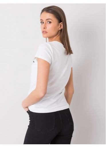 Biele bavlnené tričko