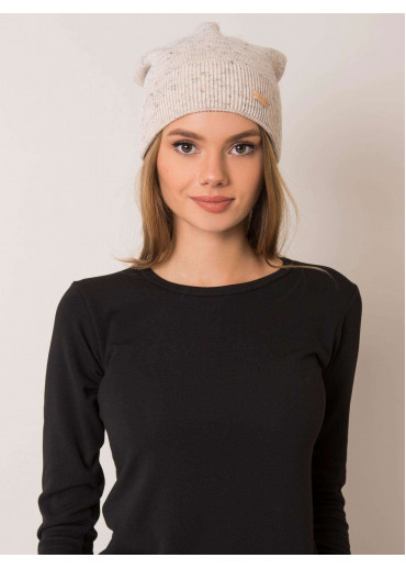 Béžovo hnedá čiapka