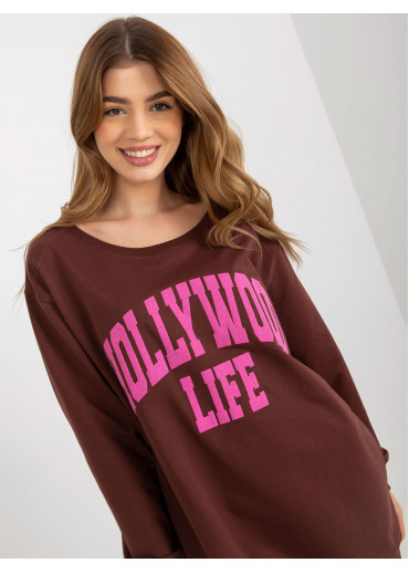 Čierna mikina Hollywood