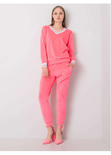 Ružová tepláková súprava