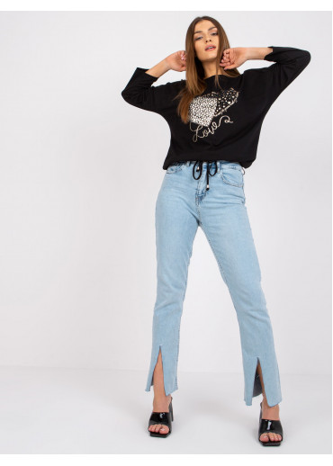 Čierne tričko s potlačou