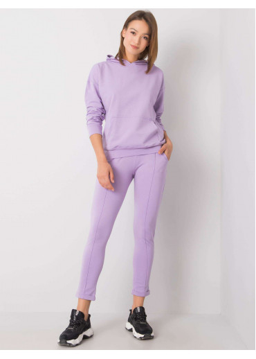 Fialová tepláková súprava