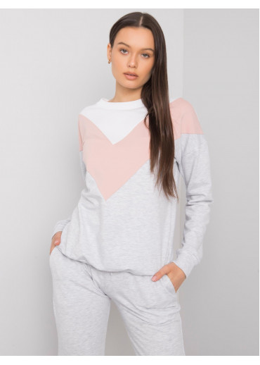 Púdrovo ružová tepláková súprava