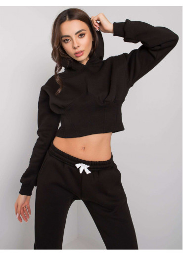 Čierna tepláková súprava