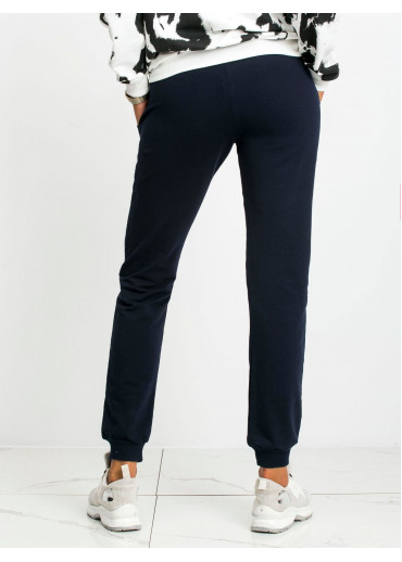 Tmavomodré basic tepláky