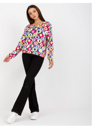 Ružové vzorované tričko