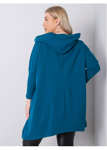 Zelená tunika s kapucňou